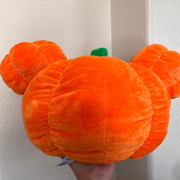 Disney Mickey Mouse Halloween Spooktacular Pumpkin 12” Plush NWT - Picture 10 of 11